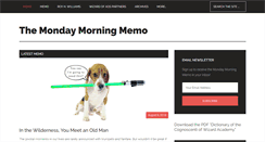Desktop Screenshot of mondaymorningmemo.com